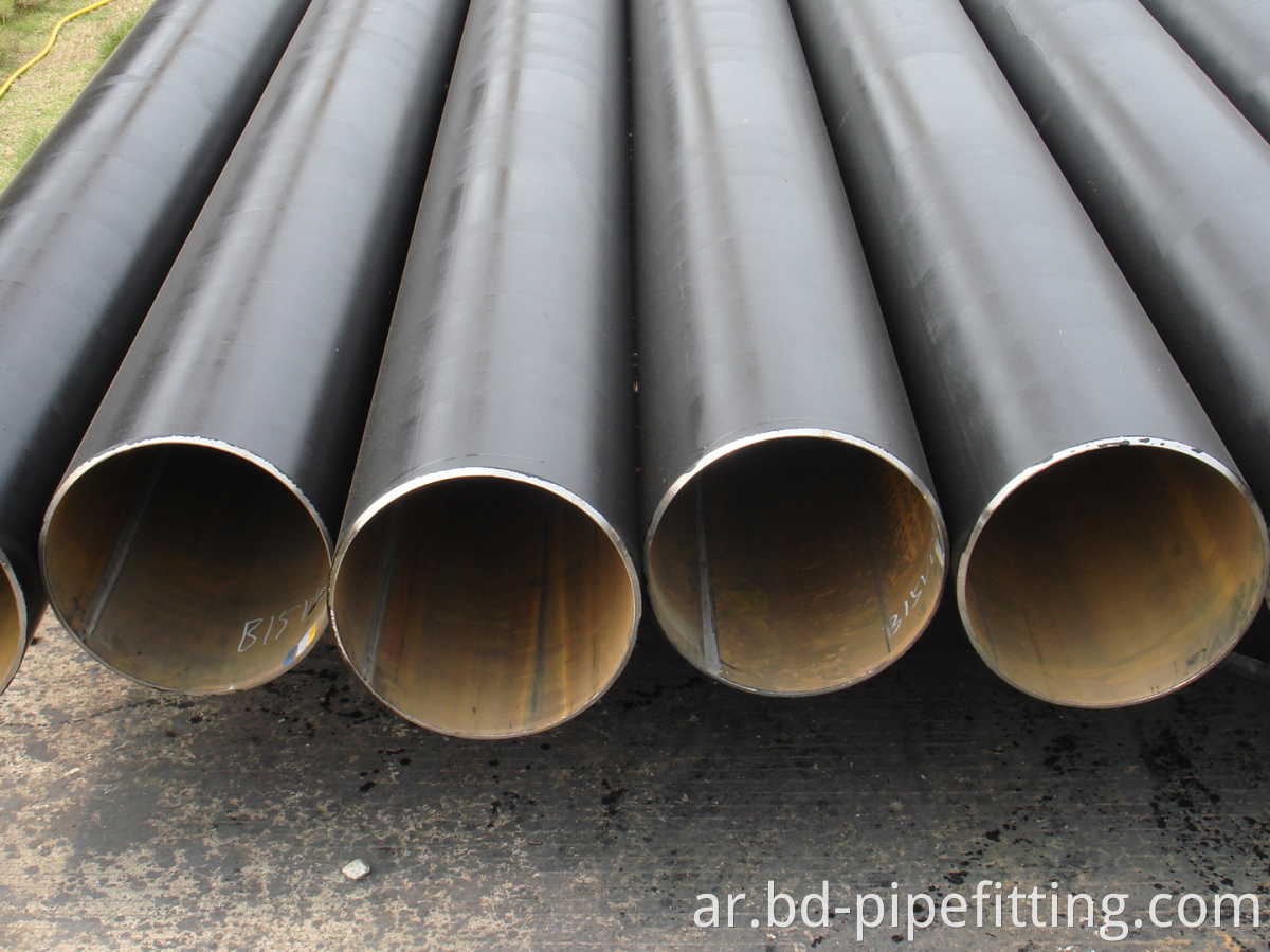 ERW Welded Black Carbon Steel Pipes